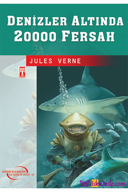 Kitap Jules Verne Denizler Altında 20000 Fersah Türkçe Kitap