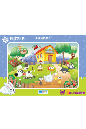 Puzzle Yapboz Çiftlik Evi 130 Parça Puzzle (bf173) Türkçe Kitap