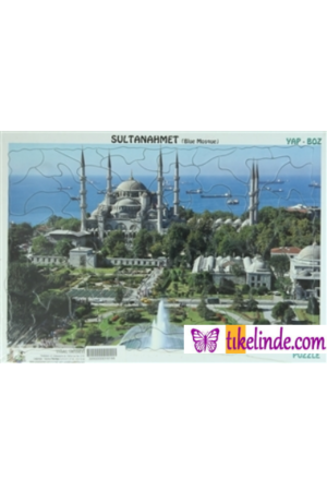Puzzle Yapboz Yapboz Sultanahmet (blue Mosque) Türkçe Kitap