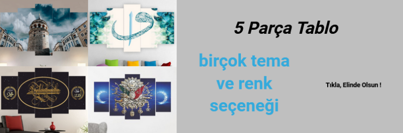 Slide Parça Tablo Türkçe Kitap 